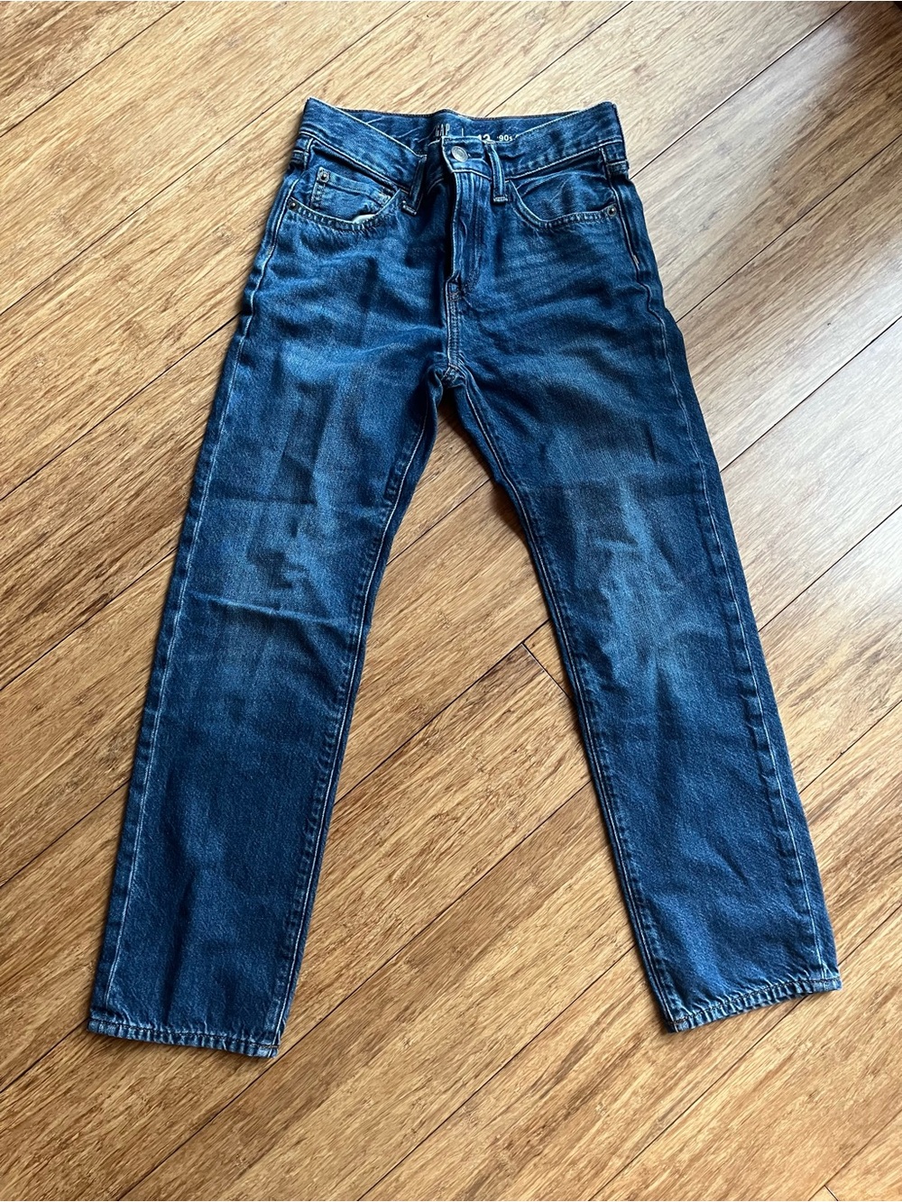 GAP Boys Indigo Straight Jeans - Size 12